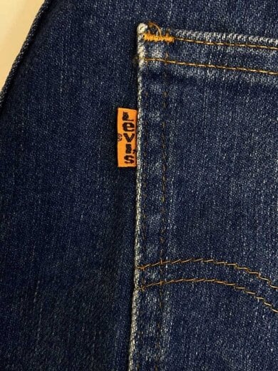 商品画像：オレンジタブ/42ロケットタロン/ブーツカットパンツ/--/デニム/BLU/無地 4