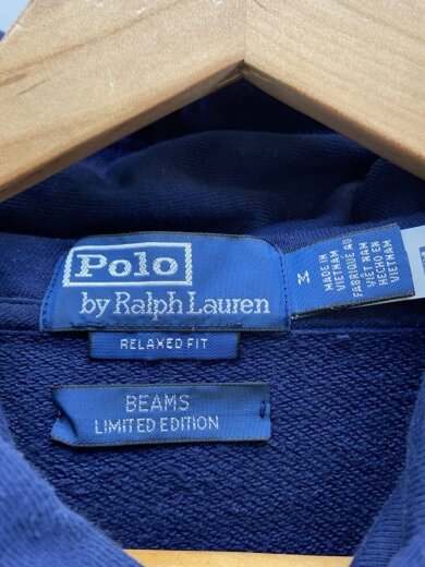 商品画像：ポロベア/パーカー/M/コットン/NVY/無地 3