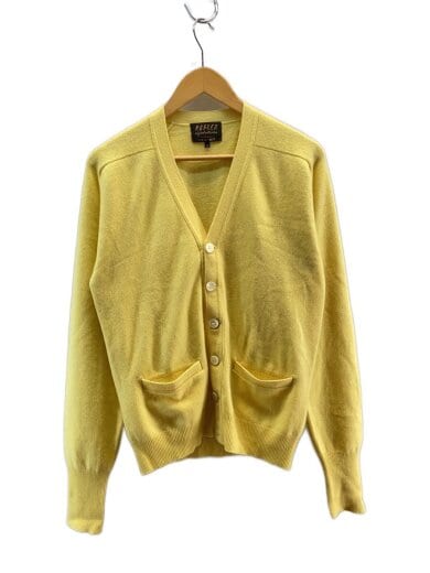 商品画像：60s/reflex/カーディガン(薄手)/S/カシミア/YLW/無地 1