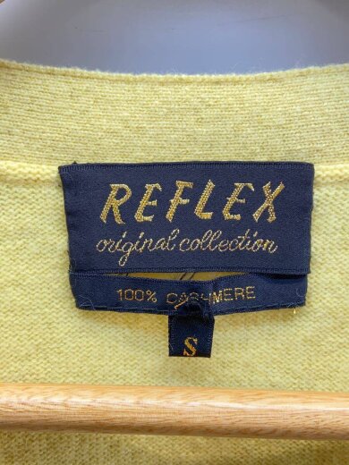 商品画像：60s/reflex/カーディガン(薄手)/S/カシミア/YLW/無地 3