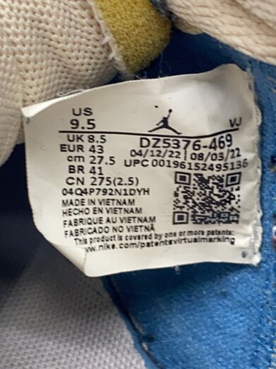 商品画像：AIR JORDAN 1 LOW SE_エア ジョーダン 1 ロー シーズナルエディション/27.5cm/BLU 5