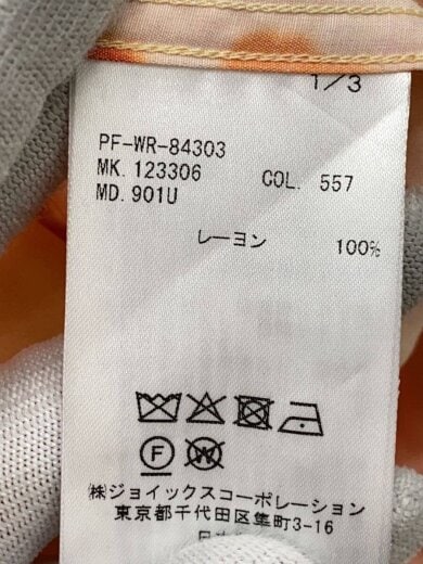 商品画像：長袖シャツ/M/レーヨン/ORN/総柄/pf-wr-84303 4