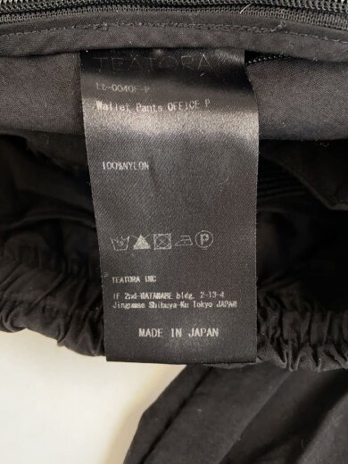 商品画像：Wallet Pants OFFICE P/ボトム/3/ナイロン/BLK/無地/TT-0040F-P 4