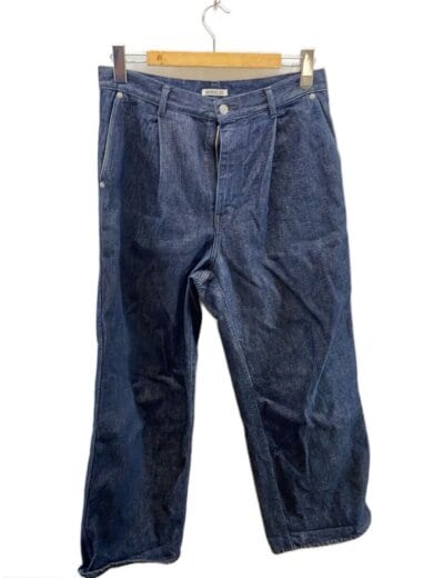 商品画像：HARD TWIST DENIM WIDE SLACKS/ボトム/4/コットン/NVY/無地/A20AP02DM 1