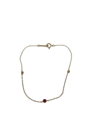 商品画像：K10/ブレスレット/--/カラーストーン/GLD/レディース 1