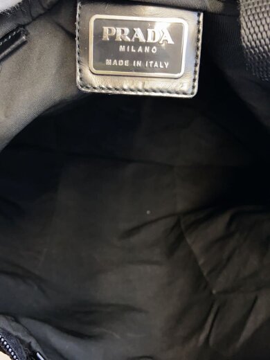 商品画像：汚れ有/トートバッグ/ナイロン/BLK/無地// 5