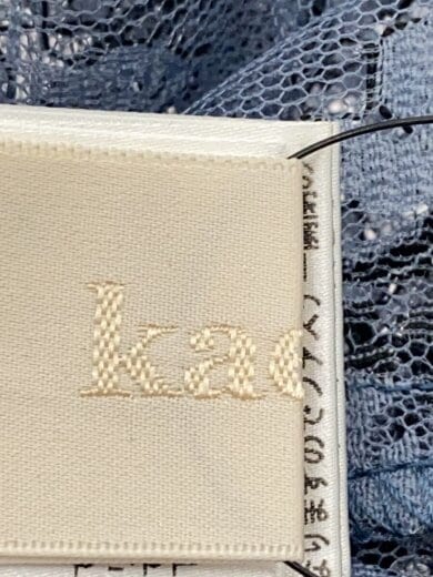 商品画像：パーティードレス/長袖ワンピース/FREE/ポリエステル/BLU/花柄/100305 3