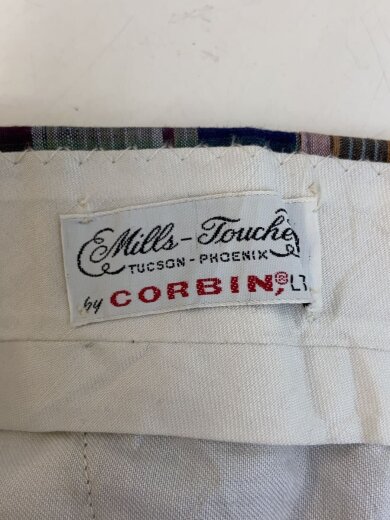 商品画像：70s/PIT LOOM MADRAS/マドラスチェック/ボトム/コットン/RED/チェック 6