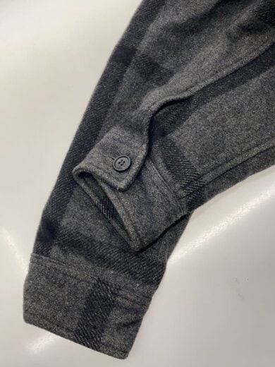 商品画像：00s/胸ポケット/ジャケット/M/ポリエステル/GRY/チェック 5