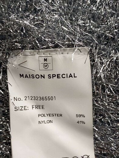 商品画像：23AW/glitter knit pullover/FREE/ポリエステル/SLV/無地/21232365501 4