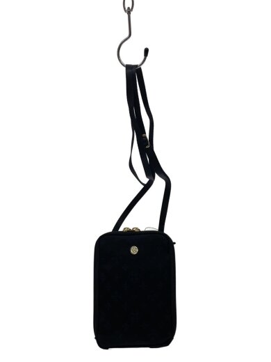 商品画像：スマホアヨルダーバック/ショルダーバッグ/ナイロン/BLK/総柄 1