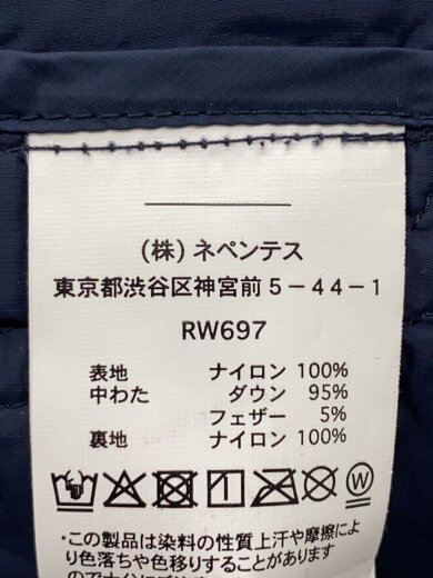 商品画像：×TAION/Inner Down Vest/ダウンベスト/XL/ナイロン/NVY/RW697 4