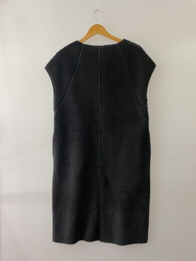 商品画像：ジレベスト/--/ポリエステル/GRY/無地/603259 2