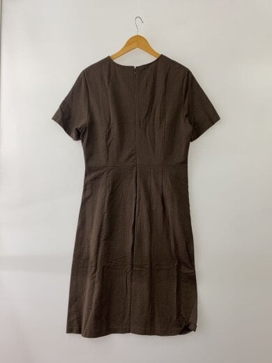 商品画像：半袖ワンピース/--/コットン/BRW/ストライプ/OPWWKM0510 2