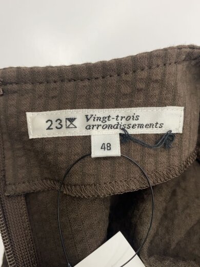 商品画像：半袖ワンピース/--/コットン/BRW/ストライプ/OPWWKM0510 3