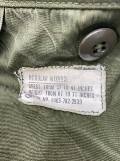 商品画像：m65/1st/ミリタリージャケット/M/コットン/KHK/無地 3