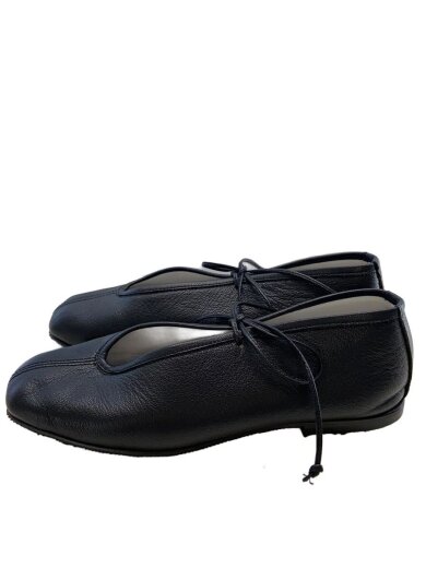 商品画像：SUI/スイ/LACE UP BALLET/パンプス/24cm/BLK/レザー 1