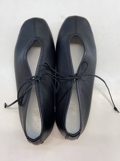 商品画像：SUI/スイ/LACE UP BALLET/パンプス/24cm/BLK/レザー 3