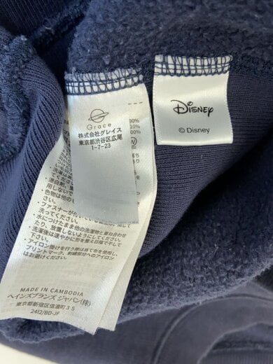 商品画像：ミッキー/リバース/スウェット/L/コットン/NVY/プリント 4