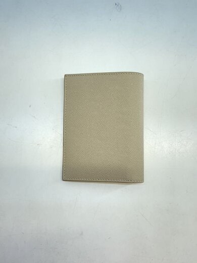 商品画像：クレジットカードウォレット/2つ折り財布/レザー/BEG/無地/レディース 2