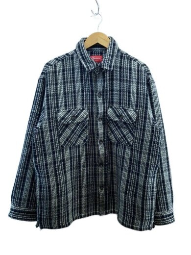 商品画像：22aw/heavy flannel shirt/ネルシャツ/L/コットン/GRN/チェック 1