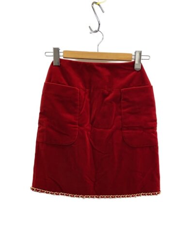 商品画像：BOUTIQUE/スカート/38/ベロア/RED 1