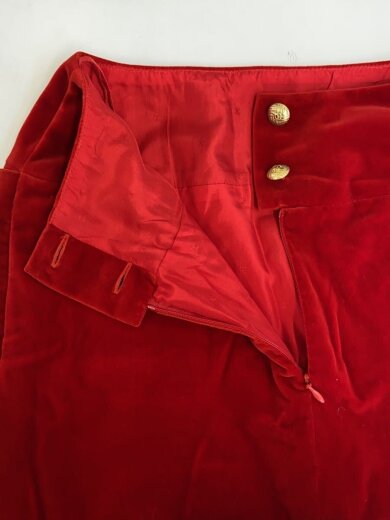 商品画像：BOUTIQUE/スカート/38/ベロア/RED 3