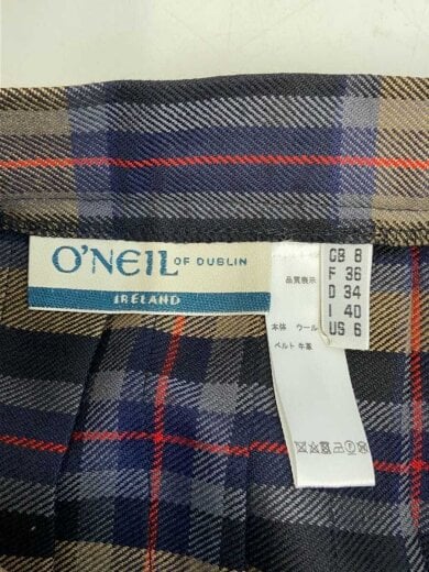 商品画像：ロングスカート/40/ウール/CML/チェック 4