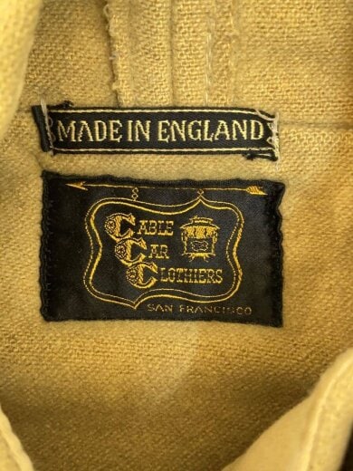 商品画像：60s頃/CABLE CAR CLOTHIERS/トグル欠品箇所有/ダッフルコート/ウール/CML 3