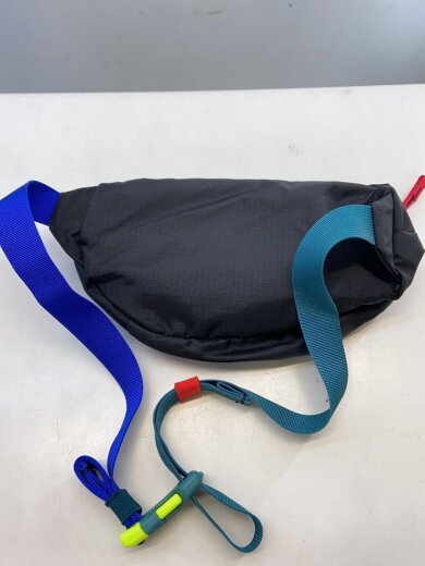 商品画像：コンパクトウエストポーチ/ウエストバッグ/ナイロン/BLK 3