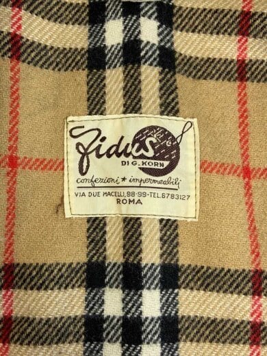 商品画像：50s/イタリア製/バルマカーンコート/比翼/ライナー有/ベルト欠品/コート/コットン/GRY 3