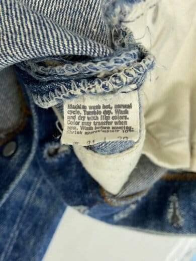 商品画像：80s/USA製/501/エルパソ工場/ストレートパンツ/31/デニム 4