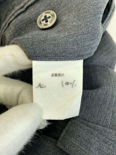 商品画像：neat house/カシミア混合/オーダー品/アジャスター付き/スラックスパンツ/ウール/GRY 5