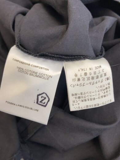 商品画像：トムフォード期/ヨークレザー/長袖ひざ丈シャツワンピース/02 01488 0009 gd411 5