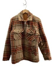 60s/70s/usa製/ジャケット/--/--/ORN/チェック