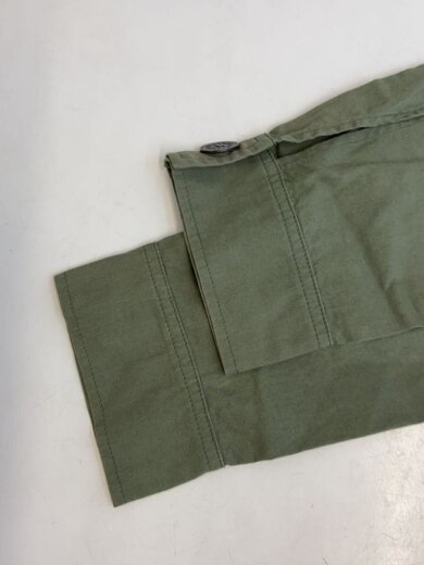 商品画像：ミリタリーシャツ/長袖シャツ/40/コットン/KHK/無地 4