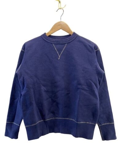 画像：JOE McCOY前V/スウェット/M/コットン/NVY/無地1