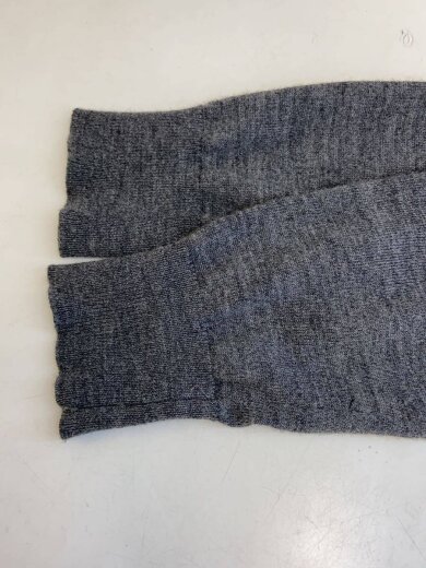 商品画像：メリノウール/ニット・セーター(薄手)/M/ウール/GRY/無地 4