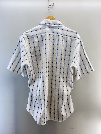 商品画像：70s/fashionstretch/半袖シャツ/17.5/ポリエステル/WHT/玉虫 2