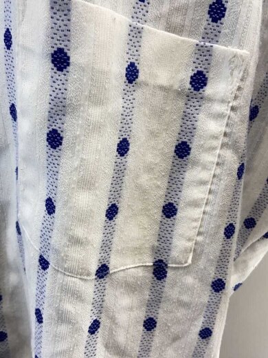 商品画像：70s/fashionstretch/半袖シャツ/17.5/ポリエステル/WHT/玉虫 5