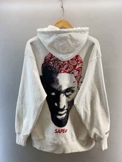 商品画像：5周年記念/ロッドマン/ペイズリー/パーカー/XL/コットン/WHT 2