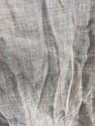 商品画像：80s/絣/絡み織/ネップ/ボトム/--/リネン/GRY 4