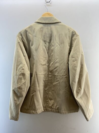 商品画像：00S/状態考慮/背面変色有/ジャケット/40/--/BEG/無地 2