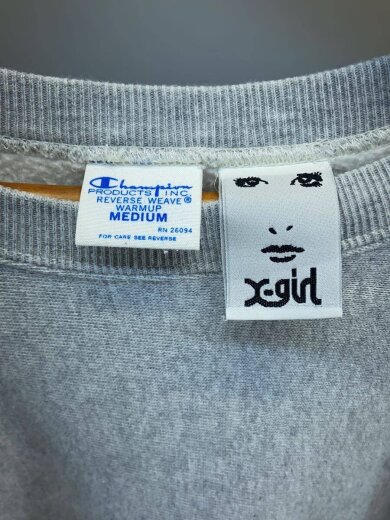 商品画像：スウェット/M/コットン/GRY/無地/cwss020 3