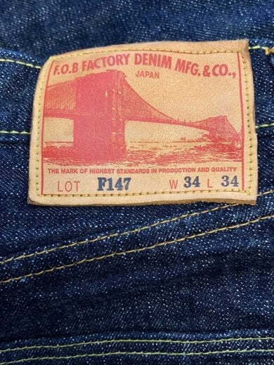 商品画像：ボトム/34/デニム/NVY/F147 4