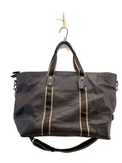 商品画像：2way/バッグ/レザー/BRW/無地/f71169 1