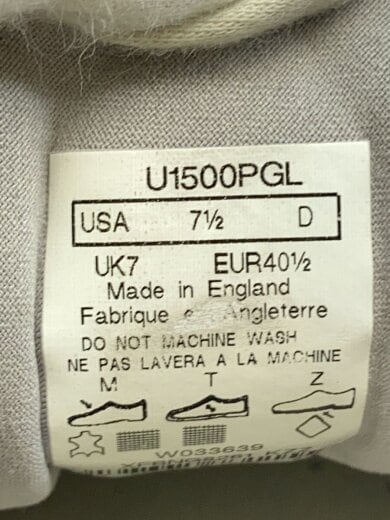商品画像：ローカットスニーカー/US7.5/GRY/u1500pgl 5