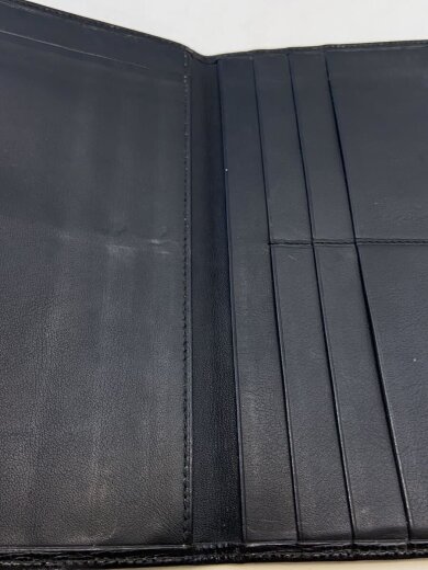商品画像：使用感考慮/長財布/レザー/BLK/無地/メンズ/L19 7