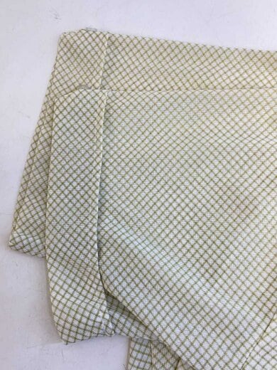 商品画像：70s/TAILORED KNIT/半袖シャツ/M/ポリエステル/YLW/チェック// 4