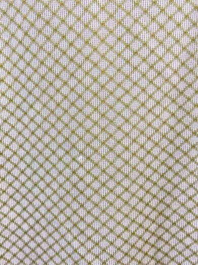 商品画像：70s/TAILORED KNIT/半袖シャツ/M/ポリエステル/YLW/チェック// 5